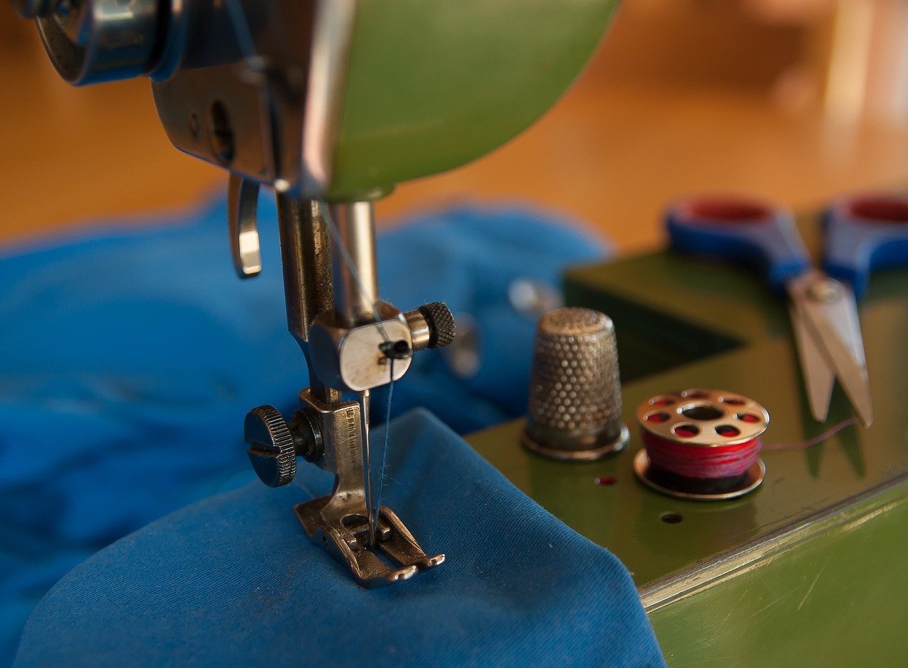 unfreeze a sewing machine